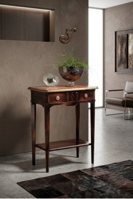 Mesas Consola Mesa Consolas Muebles Consola de madera Teléfono auxiliar Italiano