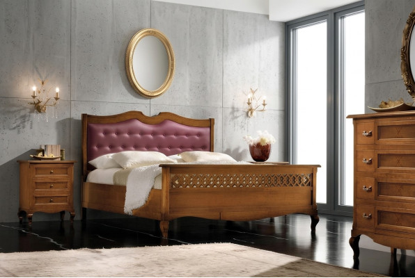 Dormitorio cama mesita de noche cama doble acolchada conjunto de camas grupo juego de 3 piezas.