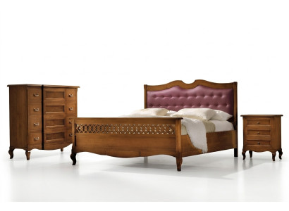 Dormitorio de madera maciza muebles cama acolchada diseño de lujo camas dobles de hotel nuevas