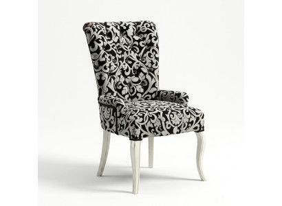 Silla tapizada de comedor de lujo silla sillas de sillas de oficina muebles