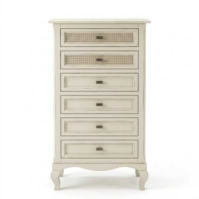 Cómodas Aparadores Madera maciza Armario Muebles Cómoda Aparador Blanco