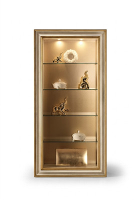 Vitrina de vidrio armario de vidrio Vitrinas Sala de estar Ver armarios Muebles italianos NUEVOS
