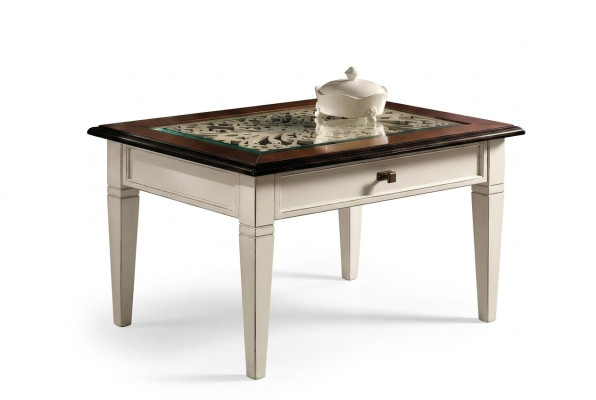 Mesas de centro Mesa de lujo de madera Mesas Consolas Diseño Muebles italianos Vaccari