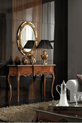 Mesa de consola Mesas de consola Muebles Consola de madera Teléfono Auxiliar Italiano