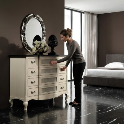 Cómoda de lujo Aparador Art déco Estilo Cómodas de lujo italianas