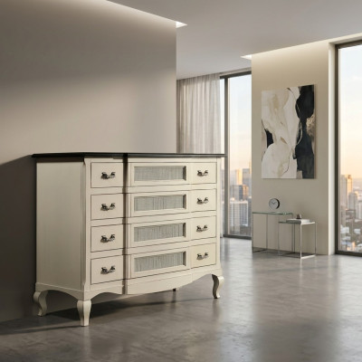 Cómoda de lujo Aparador Art déco Estilo Cómodas de lujo italianas