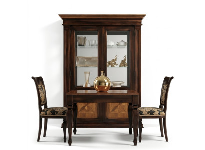 Madera maciza Aparador Aparador de salón Aparador Vaccari cav giovanni Vitrinas