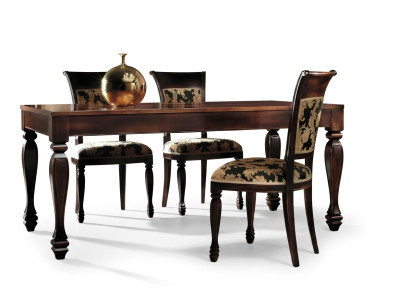 Sillas de comedor Silla de lujo de madera marrón Sillas de sala de estar Muebles nuevos
