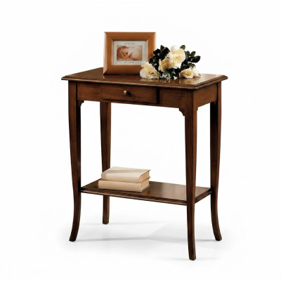 Mesa de consola mesas de consola mueble consola de madera teléfono auxiliar italiano.