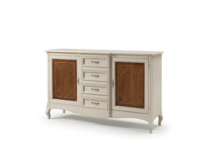 Cómoda Aparador Estante Armario Estantes Muebles de madera maciza de Italia Armarios