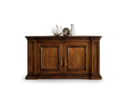 Cómoda aparador aparador marrón Aparadores Armario de madera maciza Muebles Cómodas