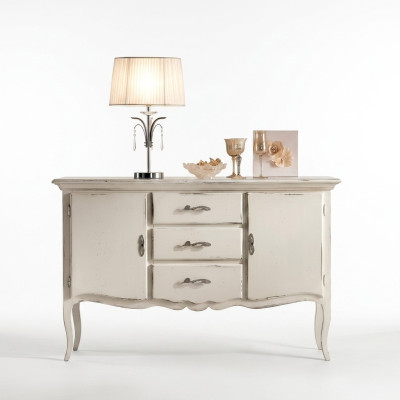 Cómoda Dormitorio de lujo Diseño de madera Aparador Lado Nuevo Cómoda Armario Estante