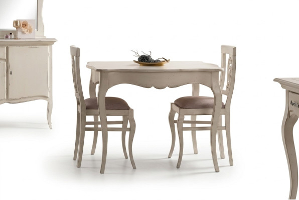 Mesa de comedor estilo antiguo Muebles de madera maciza Mesas de comedor italianas Mesa de madera Mesas