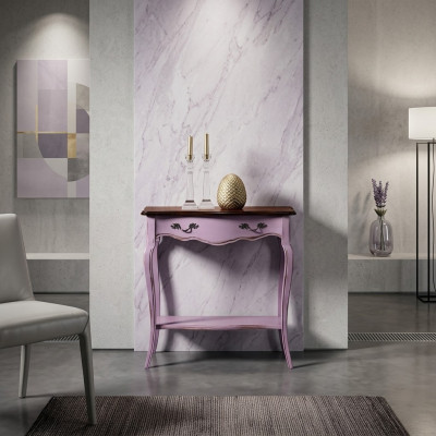 Mesa de consola Muebles Mesa auxiliar de madera Aparador Mesa consola Mesa de pared de madera Nuevo