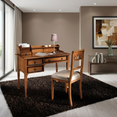 Escritorio del secretario Estilo italiano Muebles de madera maciza Mesa