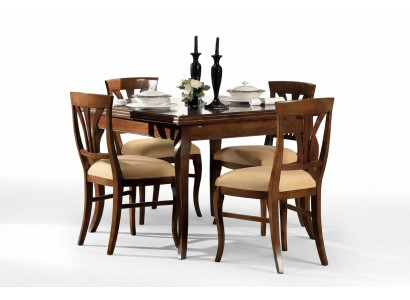 Mesa de comedor de estilo antiguo Muebles de madera maciza Mesas de comedor italianas Mesa de madera Tables