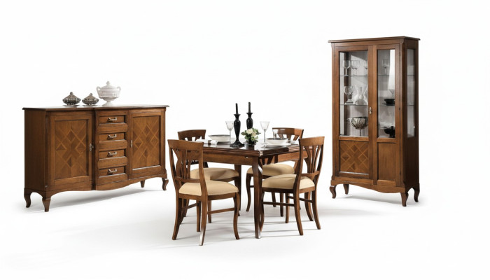 Silla de comedor Sillón de respaldo conjunto de comedor juego de 4 sillas de respaldo Nuevo conjunto de 5 piezas.