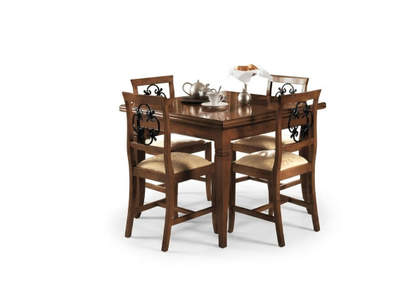 Conjunto de mesa Grupo de comedor 5 piezas Mesa Nueva Grupo de mesa Mesa de comedor 4 x Juego de sillas Muebles