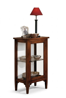 Vitrina de cristal Armario Vitrinas Sala de estar Vitrinas Vitrinas de exhibición Muebles italianos NUEVOS