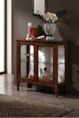 Vitrina Armario Vitrinas Muebles de sala Cómoda Muebles italianos Madera