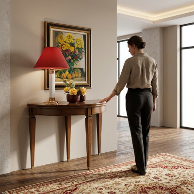 Mesa de consola de diseñador Mesa de madera Consola Mesas de consola Mesa de tocador Muebles