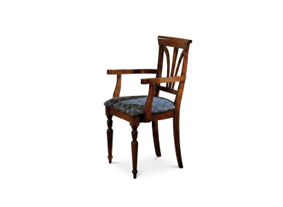 Sillas de comedor Sillón de lujo Silla de madera marrón Sillón Muebles de sala de estar Nuevos