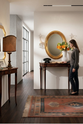 Mesa de consola mueble diseño estilo Barroco madera italiano mesa mesas mesa de centro