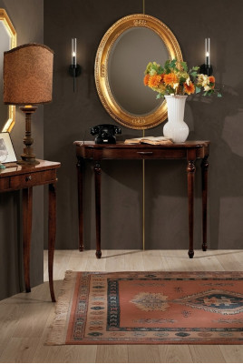 Mesa de consola mueble diseño estilo Barroco madera italiano mesa mesas mesa de centro