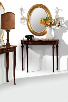 Mesa de consola mueble diseño estilo Barroco madera italiano mesa mesas mesa de centro