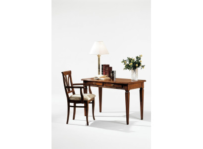Mesa Escritorio Secretaria Mesas Muebles italianos Silla Set de oficina de 2 piezas Oficina