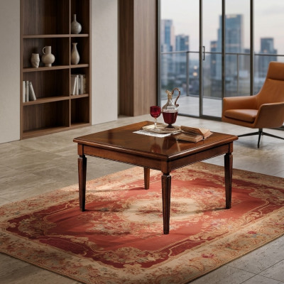 Mesa de centro de lujo con diseño de mesa de café auxiliar para sala de estar, muebles nuevos