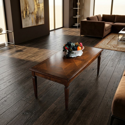 Mesa de centro de madera Mesa auxiliar Mesa de café Mesa de diseño Mesa de sala de estar Mesas