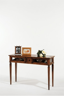 Mesa de consola de diseñador, mesa de madera, consola, consolas, mesas de maquillaje, muebles.