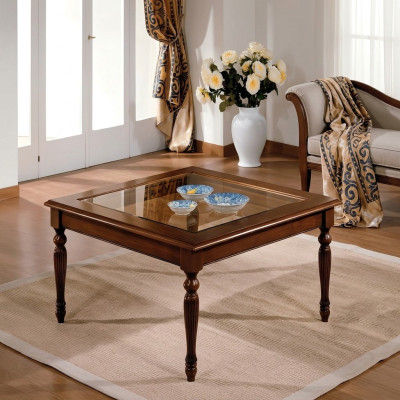 Mesa de centro de madera Mesa auxiliar Mesa de café Mesa de diseñador Mesa de sala Mesas