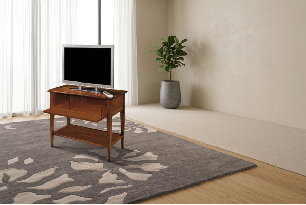 rtv Diseño Aparador Bajo de TV de Madera de Lujo en Marrón Mueble Nuevo