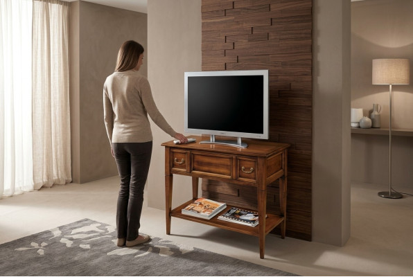 Muebles de sala italianos Muebles de madera Nuevos Muebles de TV Bajos