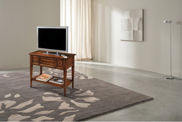 Muebles de sala italianos Muebles de madera Nuevos Muebles de TV Bajos