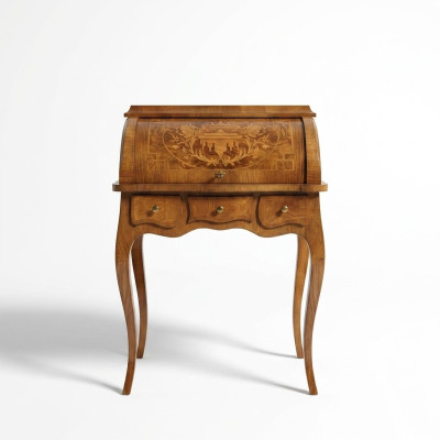 Diseño escritorio Muebles de lujo para oficina Mesa Mesas italianas Secretaria de madera Nueva.
