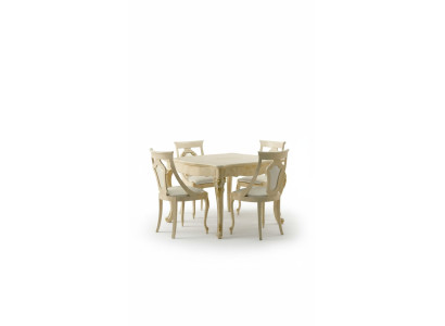 Sillas de comedor de madera, sillón de lujo beige, silla con respaldo, muebles de sala de estar color beige, nuevos