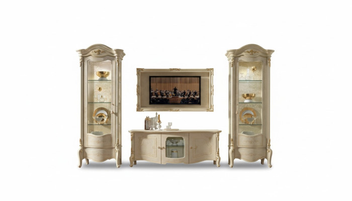 Vitrina de cristal armario Vitrinas Sala de estar muebles italianos NUEVOS