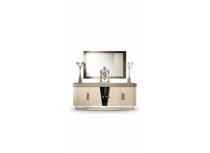 Cómoda con espejo Madera Muebles Cajón Armario Dormitorio Lujo Cómoda Nueva