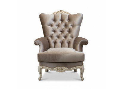 Lujo Diseño Silla trono clásico Sillón Sala de estar chesterfield Nuevo