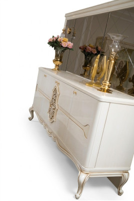 Mueble de lujo xxl - Cómoda - Aparador Blanco - Aparador