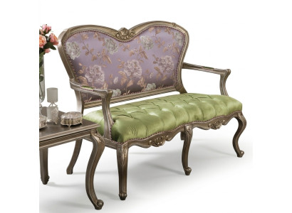 Barroco Rococó Banco Sofá Bancos de colores Sofá clásico Muebles Chesterfield