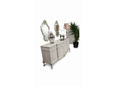 Sideboard de lujo armario estante aparador armarios sala de estar armario de vidrio