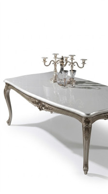 Mesa de comedor de lujo, mesa de comedor, mesa de madera, mesas de estilo art déco.
