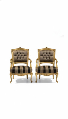 Silla Muebles Sillas Diseño Art déco Textil Sala de estar Silla Diseño Nuevo