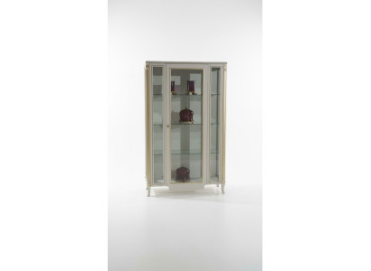 Armarios de madera Vitrinas de cristal Vitrina de madera maciza Muebles de salón Aparador