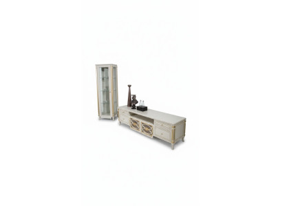 Mueble de TV de lujo Lowboard RTV Muebles Marcos Armarios Aparador Barroco