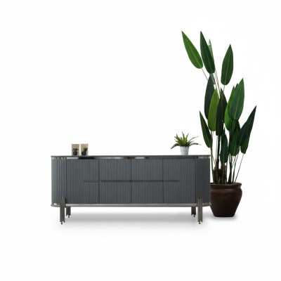Clásico aparador de madera, armario, gabinetes, muebles de lujo, cómodas nuevas.